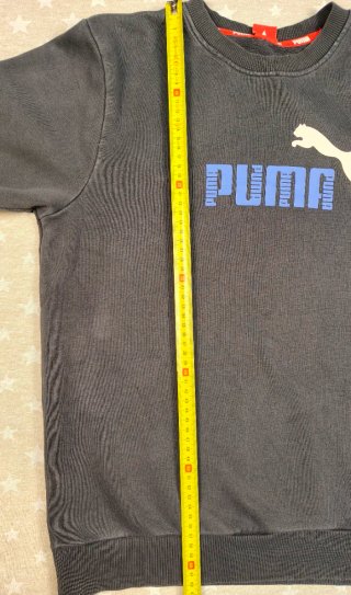 Sudadera Puma Negra Talla 12 Años