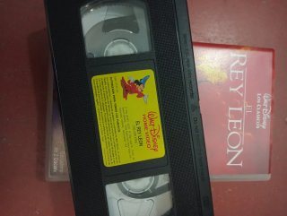 El Rey León VHS Disney Clásicos Ganadora Oscar