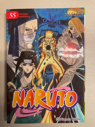 Naruto tomo 55