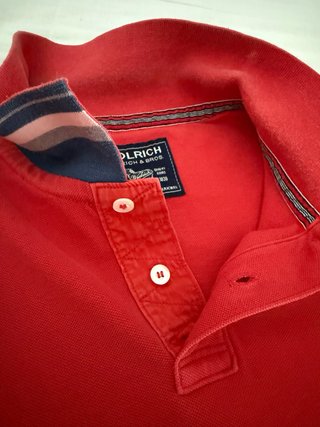 Polo Woolrich Corallo Uomo Taglia L