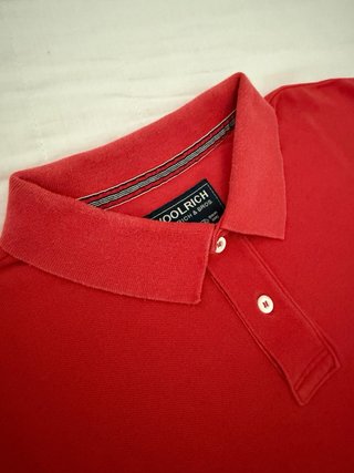 Polo Woolrich Corallo Uomo Taglia L