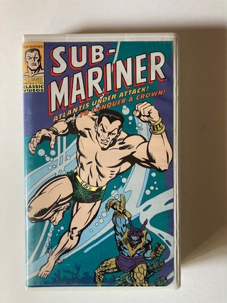 VHS Marvel Classic Videos: Sub-Mariner - NTSC
