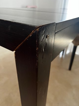 Mesa de comedor y 4 sillas
