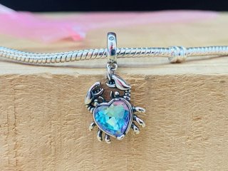 Charm Plata925 | Cangrejo azul mar