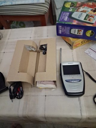 Televisor Portátil Casio Color TV EV-660
