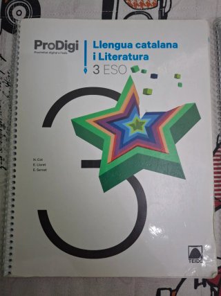 Pack de tres libro de 3r de la ESO