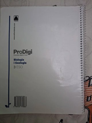Pack de tres libro de 3r de la ESO