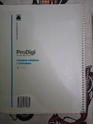 Pack de tres libro de 3r de la ESO
