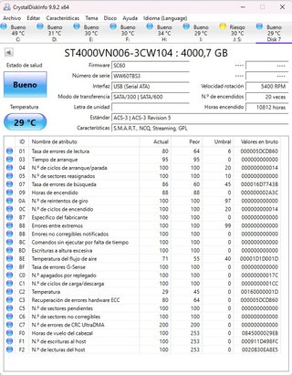 Disco Duro Seagate IronWolf 4TB ST4000VN006