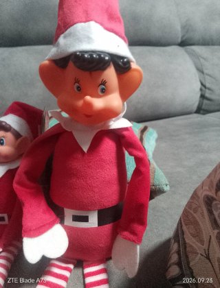 Elfos Navideños de Peluche