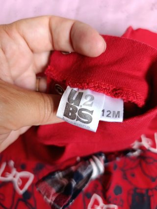 Conjunto bebé niña 12 meses