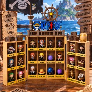 Expositor One Piece Vitrina Barco Pirata