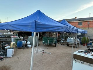 Carpa Plegable Azul