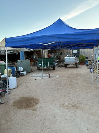 Carpa Plegable Azul
