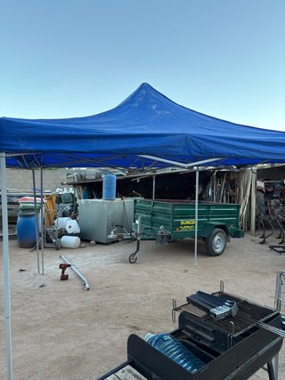 Carpa Plegable Azul