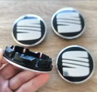 4 TAPAS RUEDA LLANTA SEAT LEON MK1 IBIZA 6L CUPRA