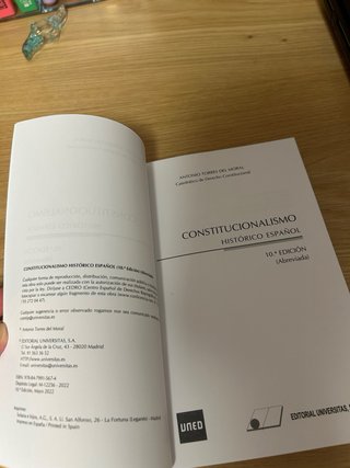 Constitucionalismo histórico español