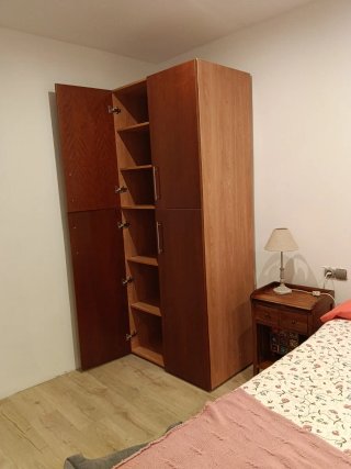 Armario 2 módulos madera cerezo Sólo está semana