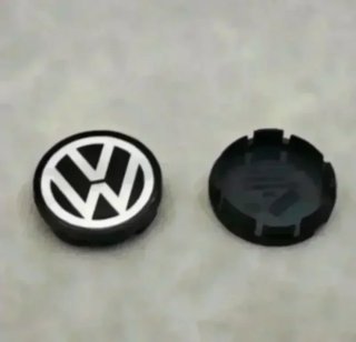 4 TAPAS BUJE RUEDA LLANTA VOLKSWAGEN 55MM GOLF BBS