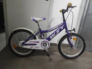 Bicicleta Niña 18 WST Elegant Morada