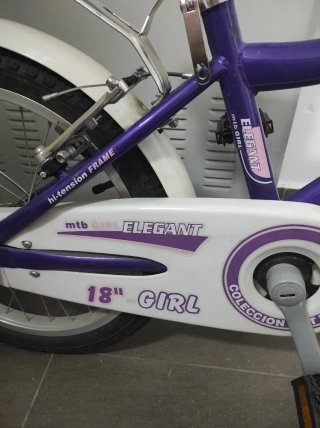 Bicicleta Niña 18 WST Elegant Morada