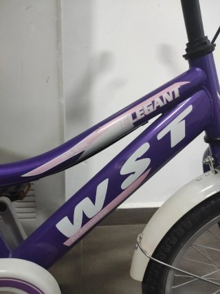 Bicicleta Niña 18 WST Elegant Morada