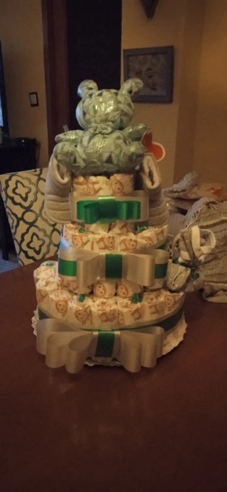 Tarta de pañales personalizadas