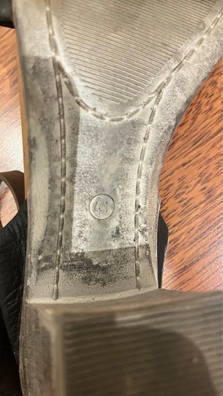 Sandalias de Piel Gioseppo Negras Talla 41