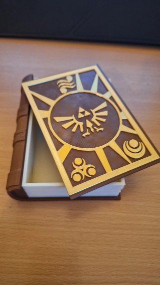 Caja-libro Zelda