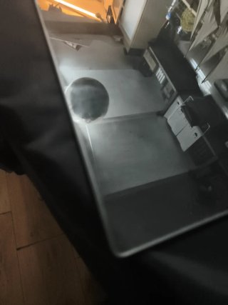 Cristal transparente para mesa 78x146 cm