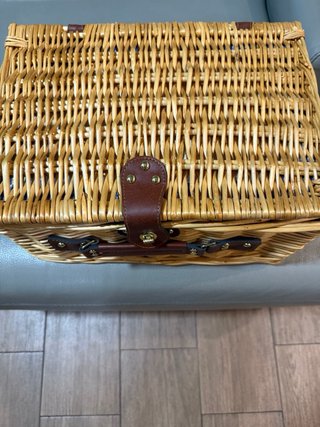 Cesta de Picnic de Mimbre