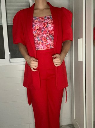 Traje Rojo para Evento