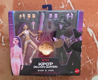 Figuras K-Pop Demon Hunters Rumi & Jinu