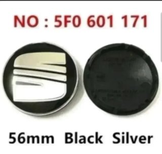 TAPABUJE RUEDA LLANTA SEAT CUPRA 56MM 5F0601171