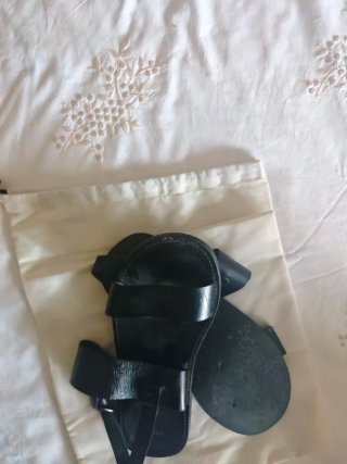 Sandalias Mango Man Negras Talla 42