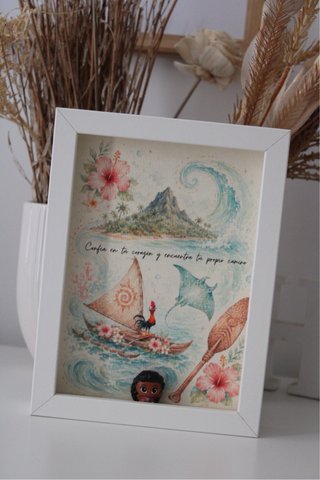 Cuadro Decorativo Vaiana
