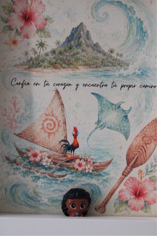 Cuadro Decorativo Vaiana