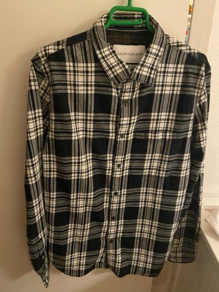 Camisa Calvin Klein Jeans cuadros hombre