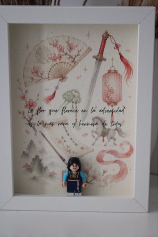 Cuadro Decorativo Mulan