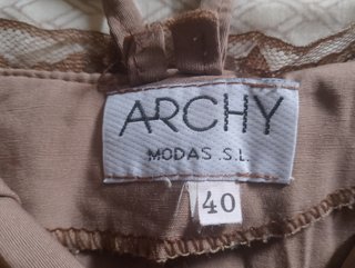Vestido falda pantalón Archy, talla 40