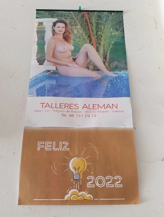 3 Pósters Calendarios Antiguos de Taller
