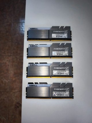 2x8GB DDR4 3600MHz G.Skill TridentZ RGB RAM