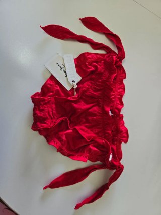 Braguita de bikini Pepe Jeans roja Talla como M