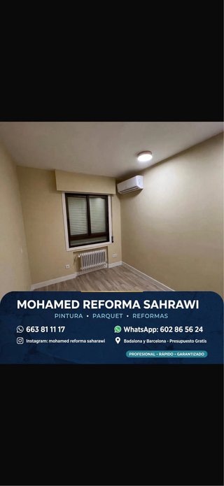 REFORMA SAHRAWI - Pintor Profesional Badalona Barc