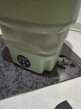 Mini Lavadora Portátil Verde