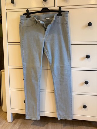 Pantalón vaquero H&M azul claro Talla 40