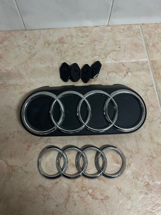 Logos Audi Delantero y Trasero