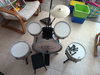 Batería Infantil Bontempi Rock Drummer