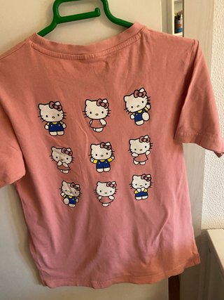 Camiseta Hello Kitty rosa