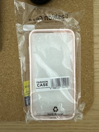 Funda magsafe transparente rosa iPhone 13